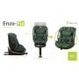 4Baby Enzo-Fix - fotelik samochodowy 40-150 cm | Dark Green - 17